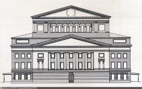 Большой театр 2003 год фасад