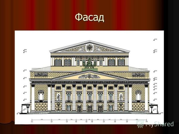 Фасад большого здания