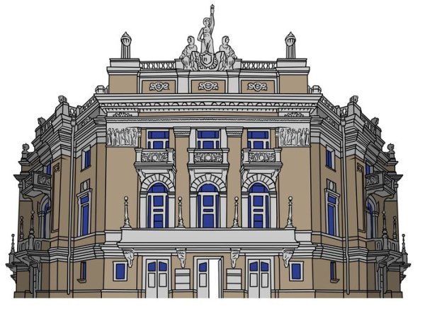 Оперный театр ЕКБ фасады