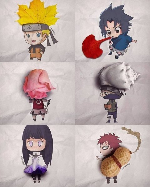 Наруто Чиби Хината и Сакура