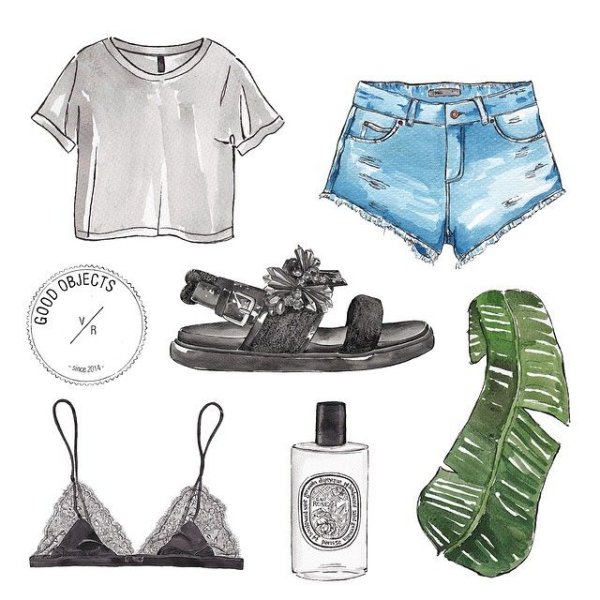 Картинки для срисовки одежда