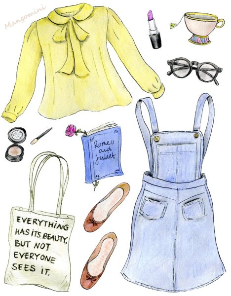 Модные Луки для рисования