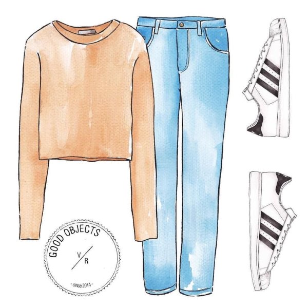 Спортивная одежда карандашом