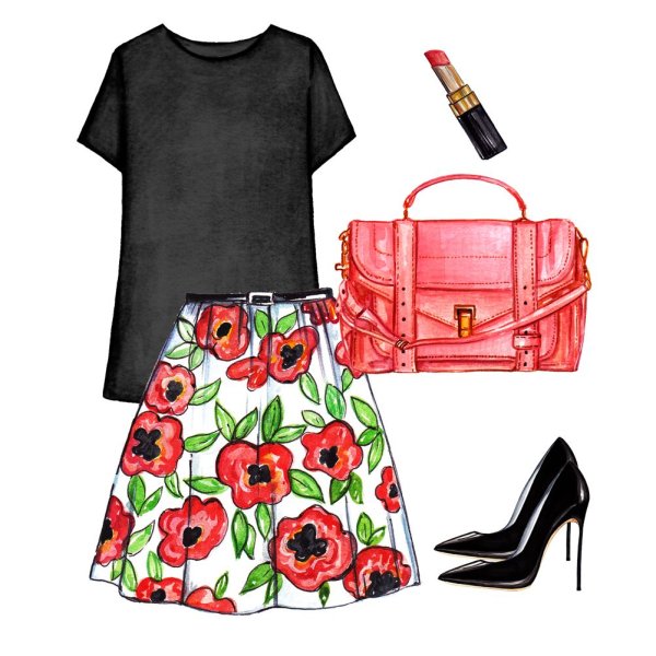 Модные Луки для рисования легко