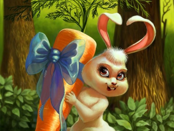 Смешные зайки