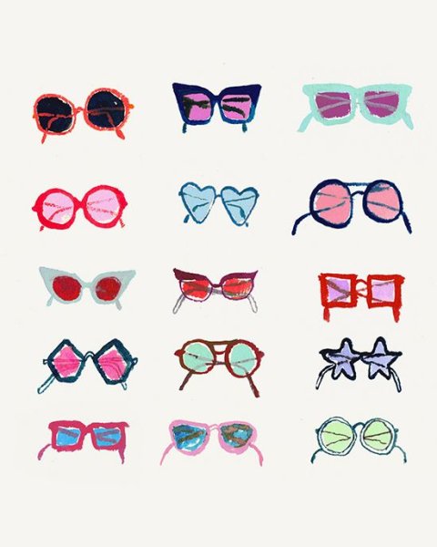 Очки для срисовки модные