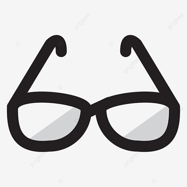 Очки рисунок