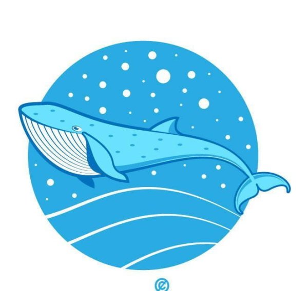 Самое тяжелое в жизни синий кит открытка