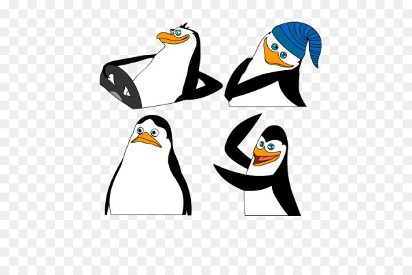 Пингвин в разных стилях