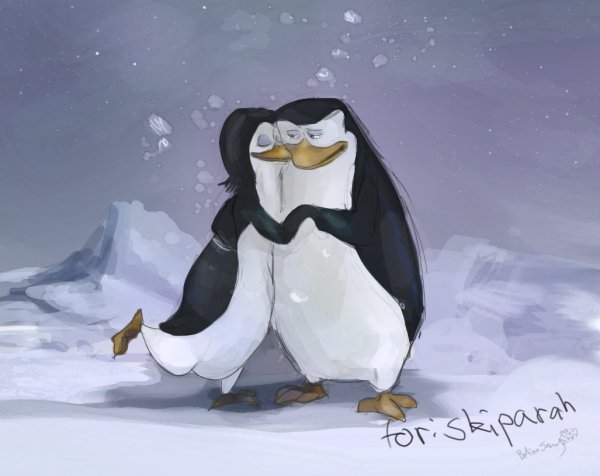 Пингвин арты