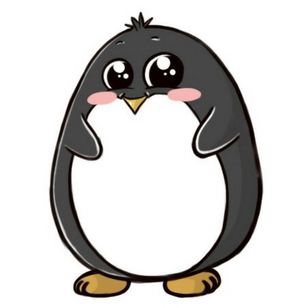 Милые пингвины мультяшные