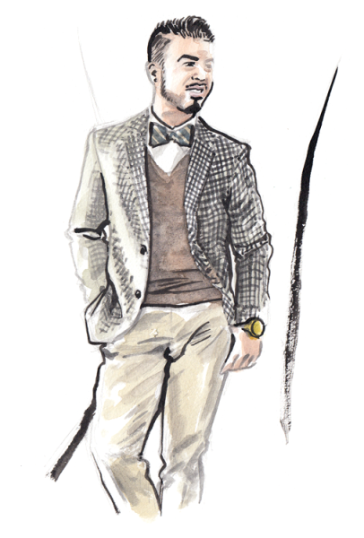 Эскизы мужской одежды дизайнеров