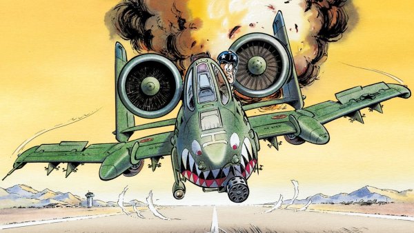 A10 Thunderbolt Art