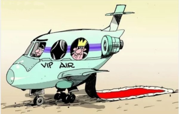 Карикатуры на самолеты