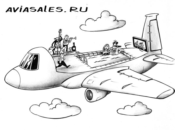 Карикатура бомбардировщик