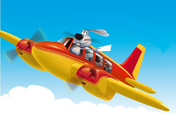 Веселый самолетик