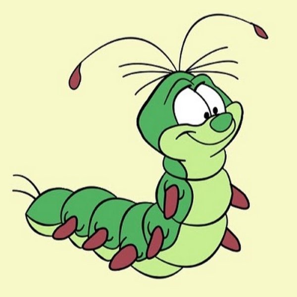 Весёлая гусеница