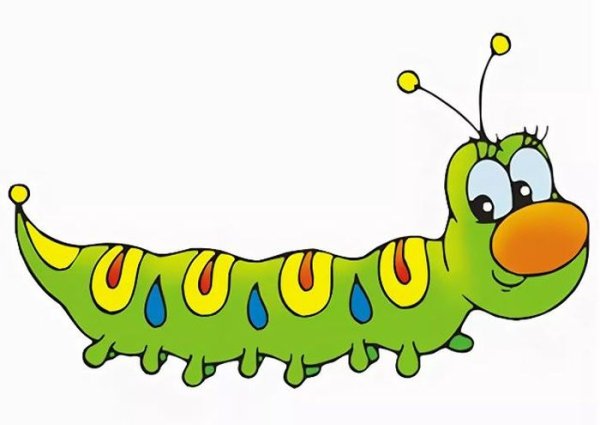 Гусеница вектор