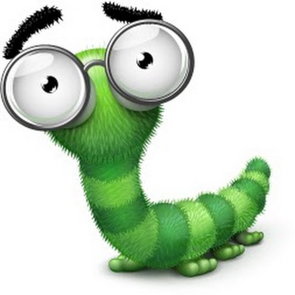 Гусеница вектор