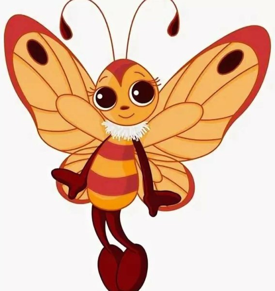 Мультяшные насекомые