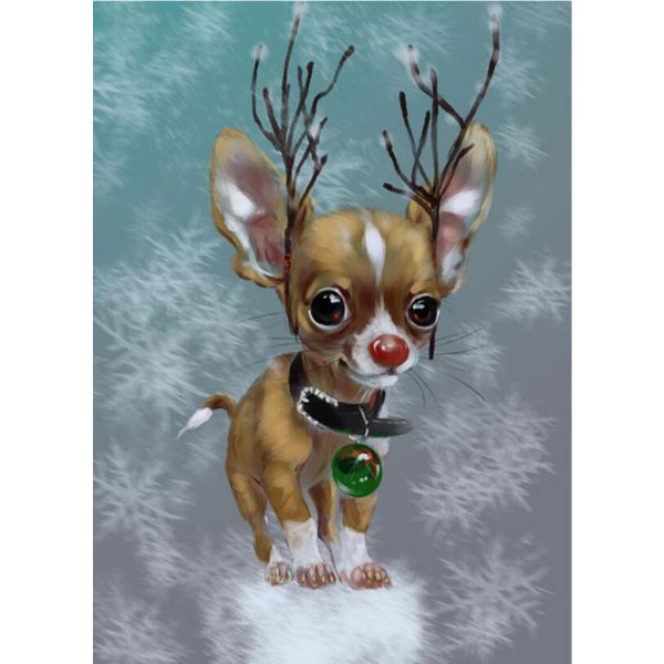 Новый год той терьер