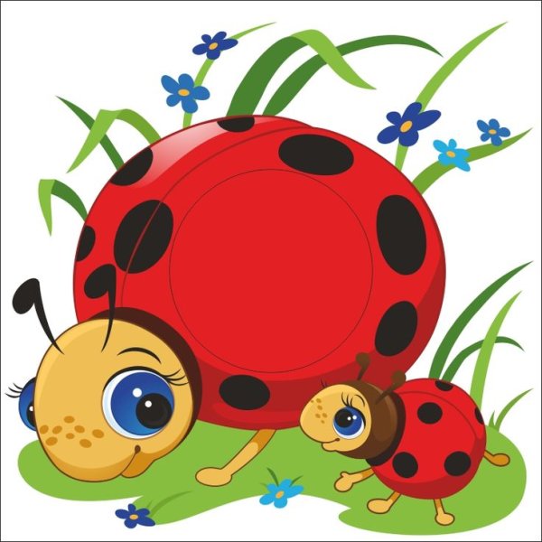 Божья коровка для детского сада