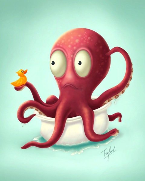 Смешные Осьминожки