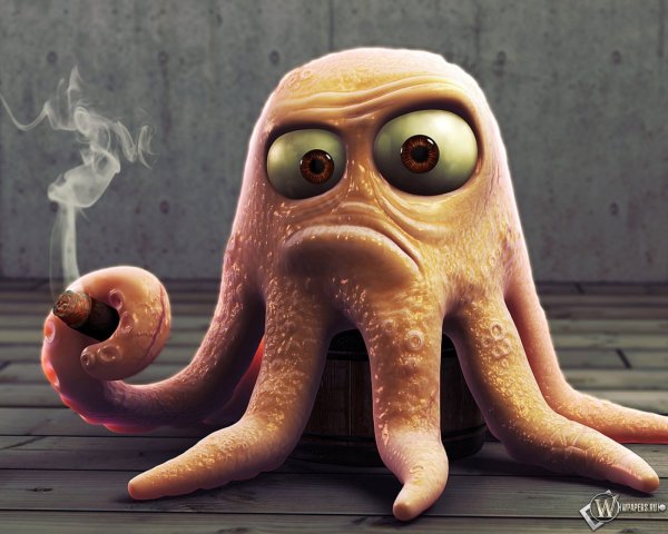 Осьминог многозадачный