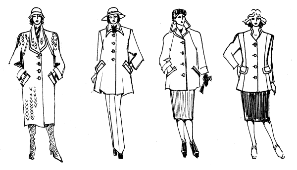 Классический стиль одежды эскизы