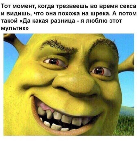 Шрек надпись
