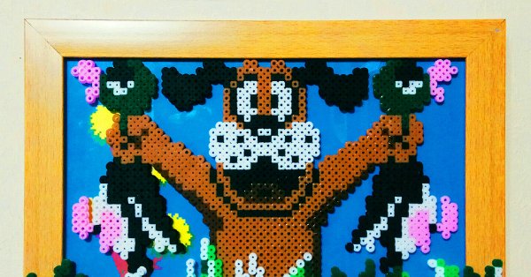 Картины из термомозаики