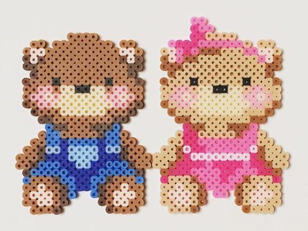 Термомозаика pyssla Единорог