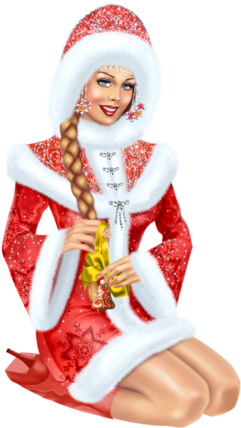 Снегурочки без фона