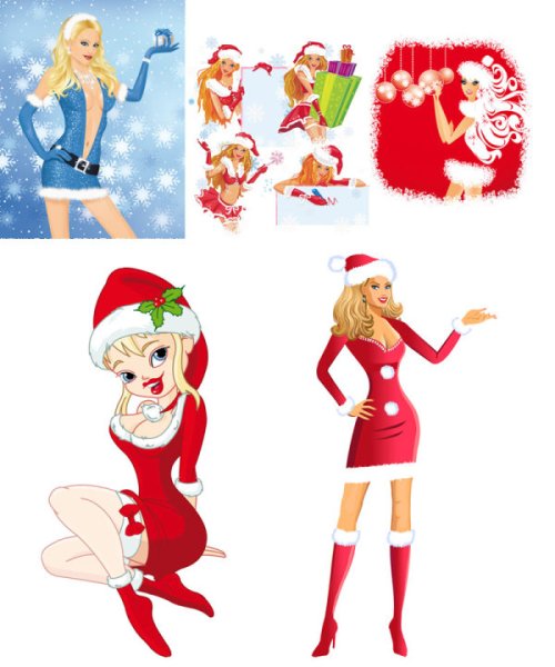 Снегурочка мультяшная современная