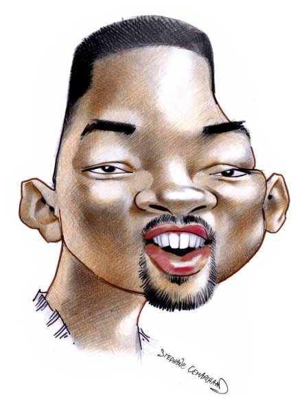 Шарж Уилл Смит