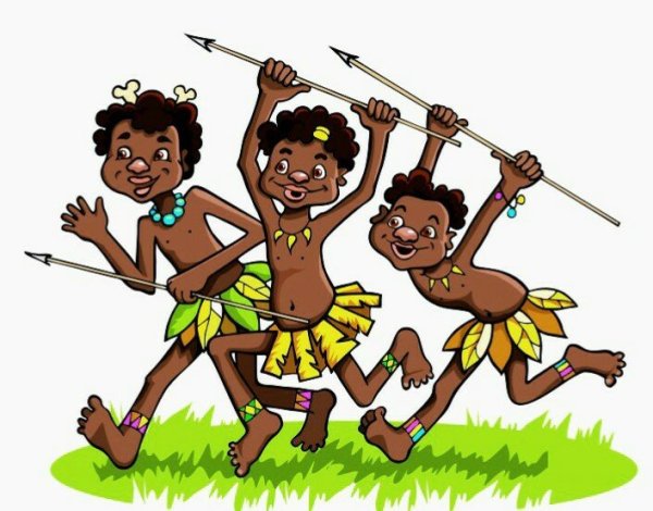 Абориген мультяшный