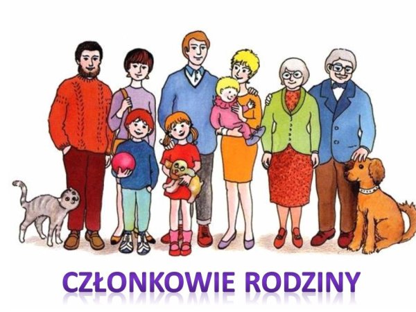 Рисунок семьи с бабушкой и дедушкой