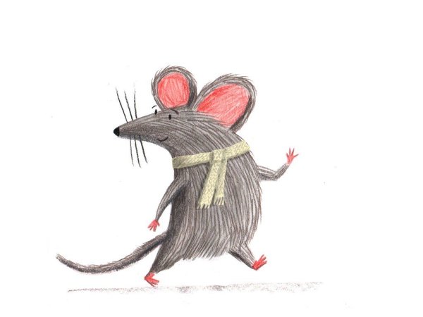 Крыса в одежде рисунок