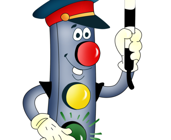 Светофор мультяшный