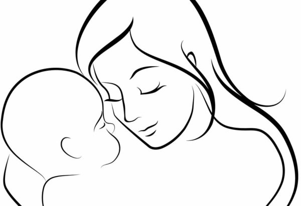 Рисунок маме на день рождения