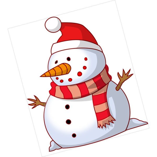 Шапка Снеговик