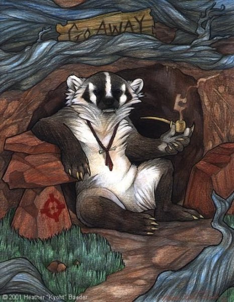 Крутой барсук