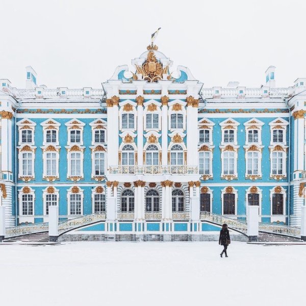 Екатерининский дворец и зимний дворец