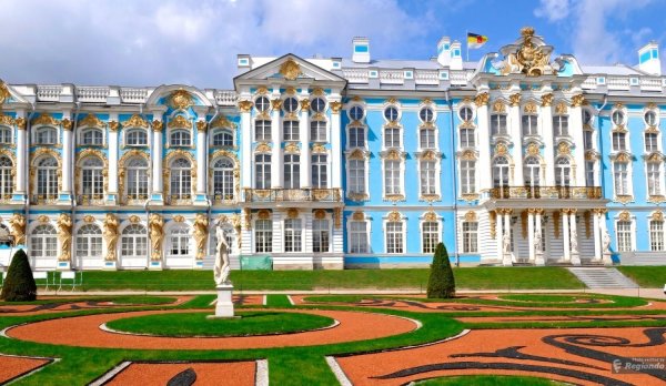 Большой Екатерининский дворец 18 века Царское село