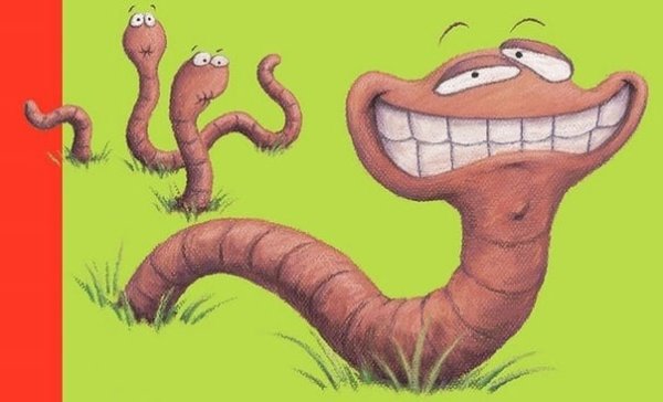 Прикольные червячки