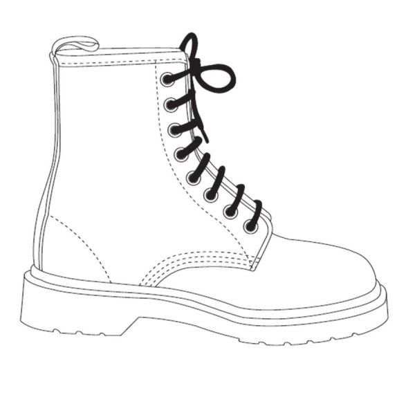 Ботинки раскраска