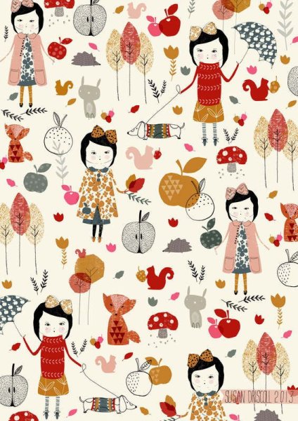 Модные принты на бумаге