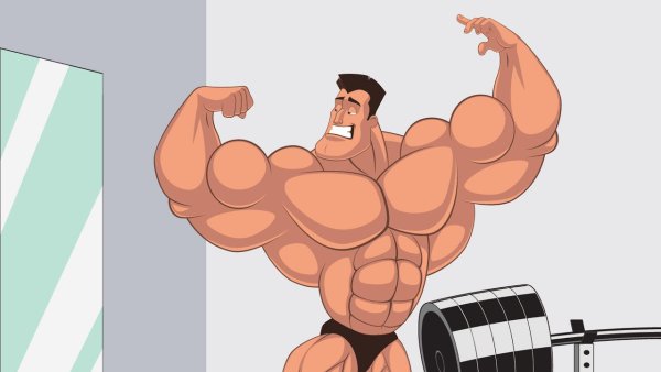 Мультяшные культуристы