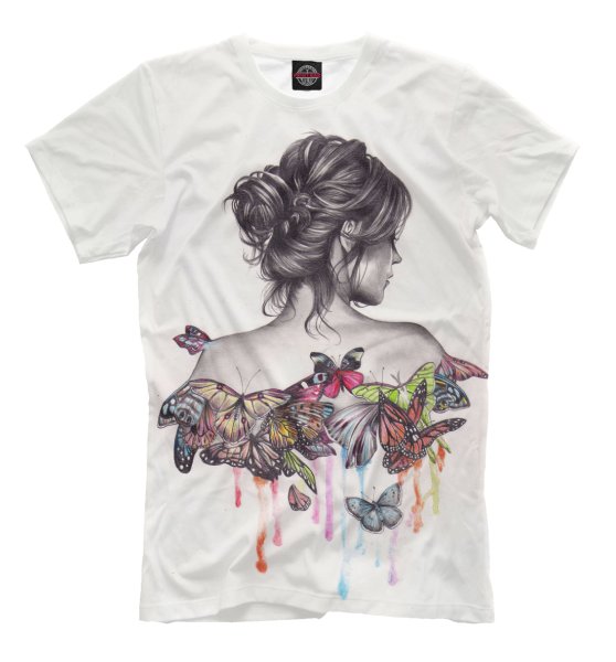 Футболка женская с принтом