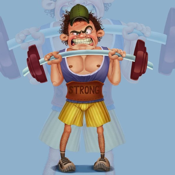 Силач картина